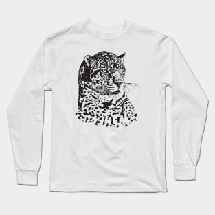 Jaguar portrait Long Sleeve T-Shirt